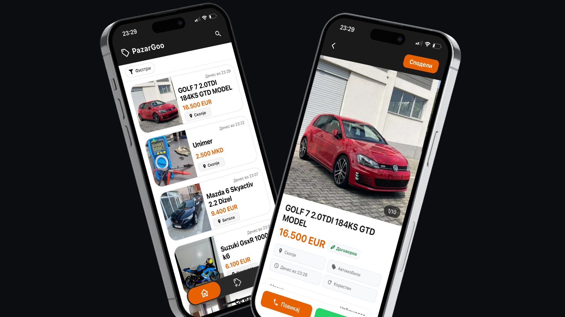 PazarGoo - Mobile Marketplace App with Payments & App Store Launch